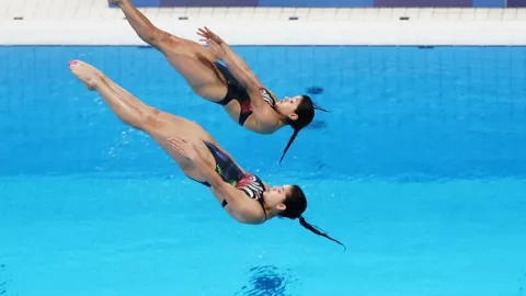 Dolores Hernández y Carolina Mendoza