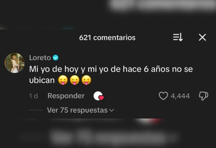 comentario loreto peralta