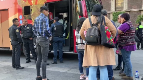 Muere mujer por infarto en Turibus en CDMX
