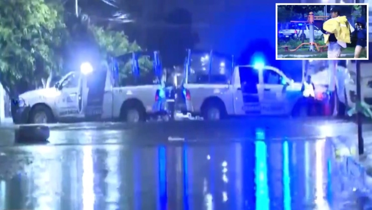 Inundación en Nezahualcóyotl deja 8 mil familias afectadas tras intensas lluvias. En la imagen se observan las graves afectaciones tras la tormenta torrencias que afectan en la zona.