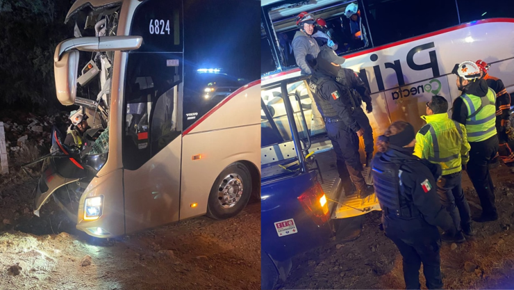 Accidente San Luis de la Paz, Guanajuato hoy 27 de diciembre