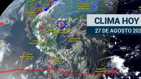 Consulta el clima antes de salir de casa.