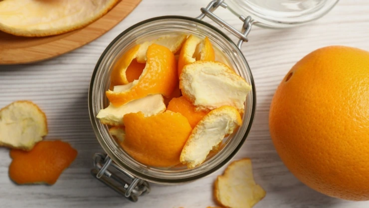 Qué beneficios tiene la cáscara de naranja