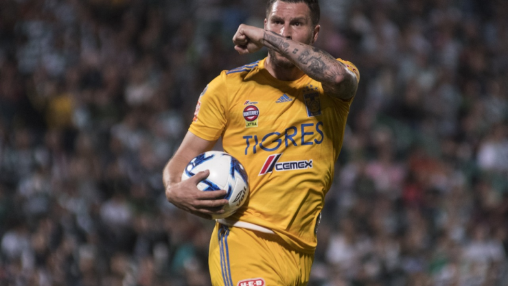 Gignac descontó para el cuadro visitante. 