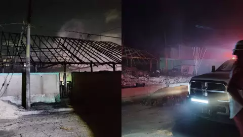 Se registró un fuerte incendio en la Sm. 238 en Cancún; aquí lo que sucedió