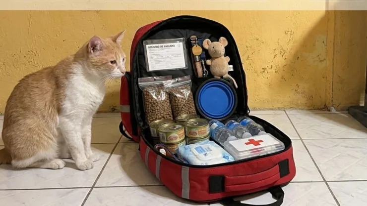 Sismo: ¿qué debe llevar una mochila de emergencia para perros y gatos?