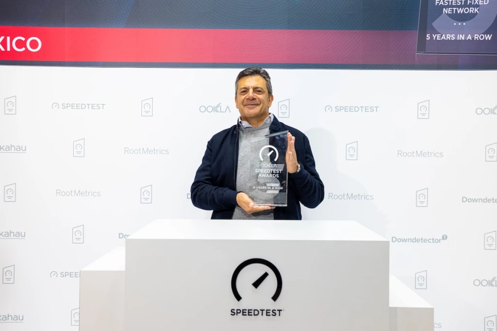 speedtest award internet mas rapido de mexico totalplay