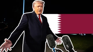 Trump aterriza en Qatar para reunión secreta con el Emir antes de la Cumbre de la ASEAN en Malasia.jpg