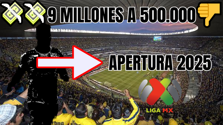 Su valor cayó de 9 millones a 500.000 y hoy saldría de su equipo en pleno Apertura 2025