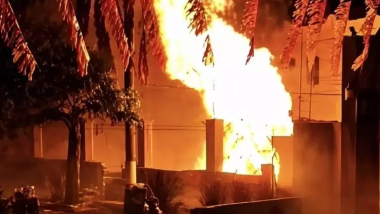 explosión gas