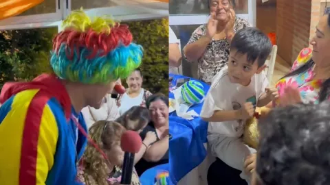 ¡Mira cómo mueve los hombritos!