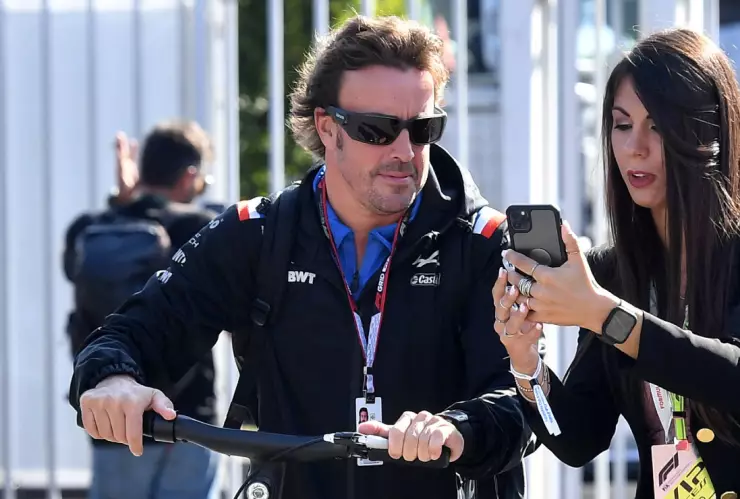 Fernando Alonso, piloto de la escuder&iacute;a Alpine