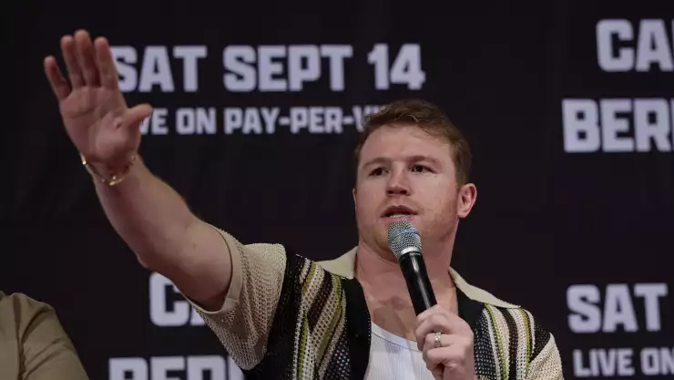 Edgar Berlanga Canelo Álvarez pelea conferencia