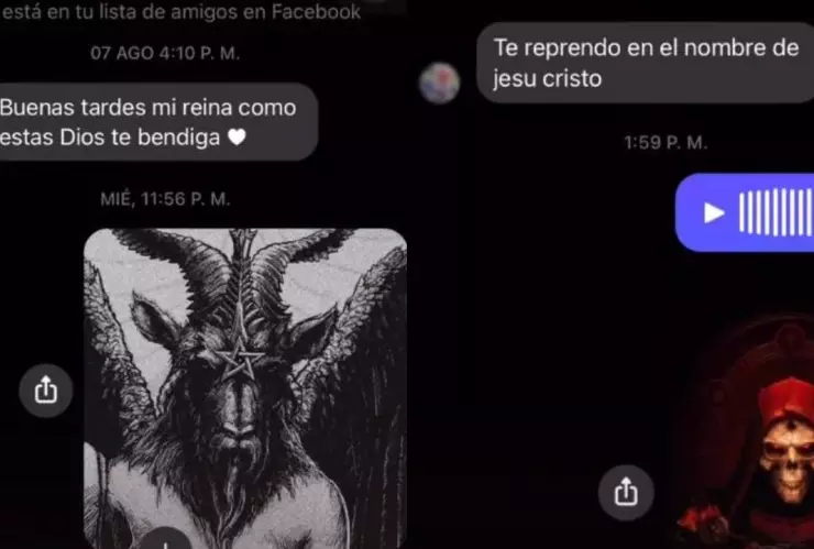 VIDEO Mujer finge estar poseída para asustar a acosador