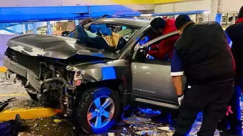 Accidente en Galerías 19 de abril de 2025