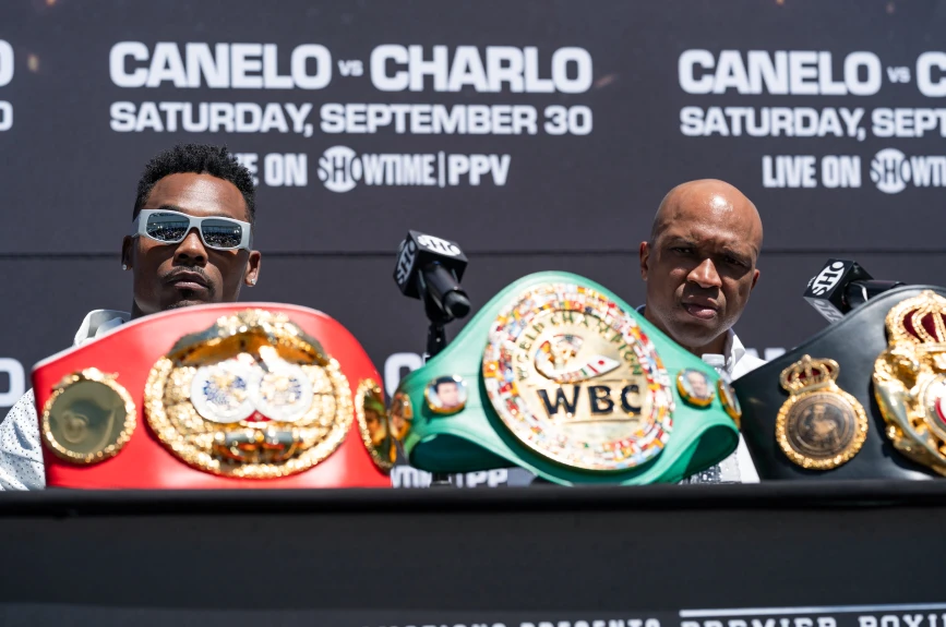 Canelo Charlo conferencia de prensa box los angeles