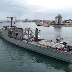 La tecnología que esconde el buque anfibio de la Armada de México.