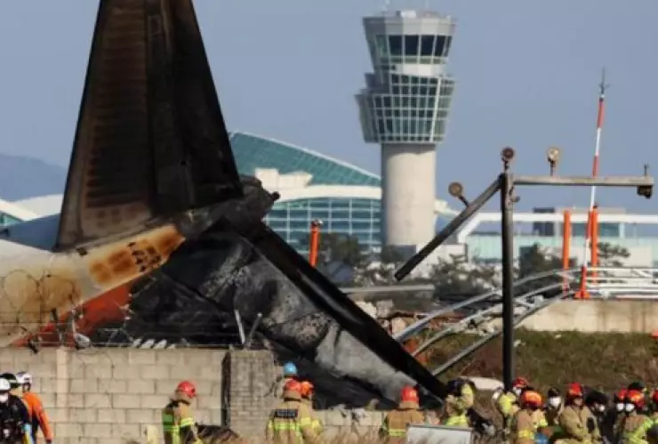 Accidente de avión en Corea del Sur, esto pasó