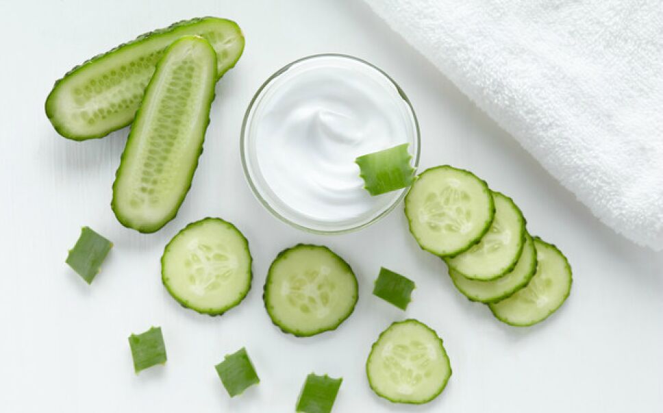 pepino y yogur