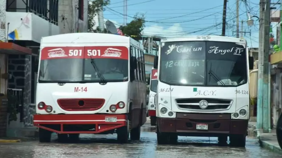 transporte publico en merida para el carnaval 2023
