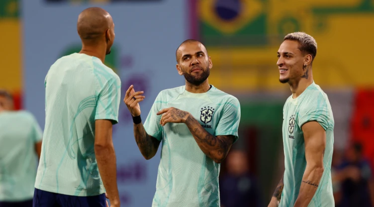 Entrenamiento de la selección de Brasil