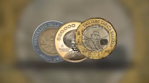 Pagan casi 4 MDP por moneda de 20 pesos de Emiliano Zapata de 2019.jpg