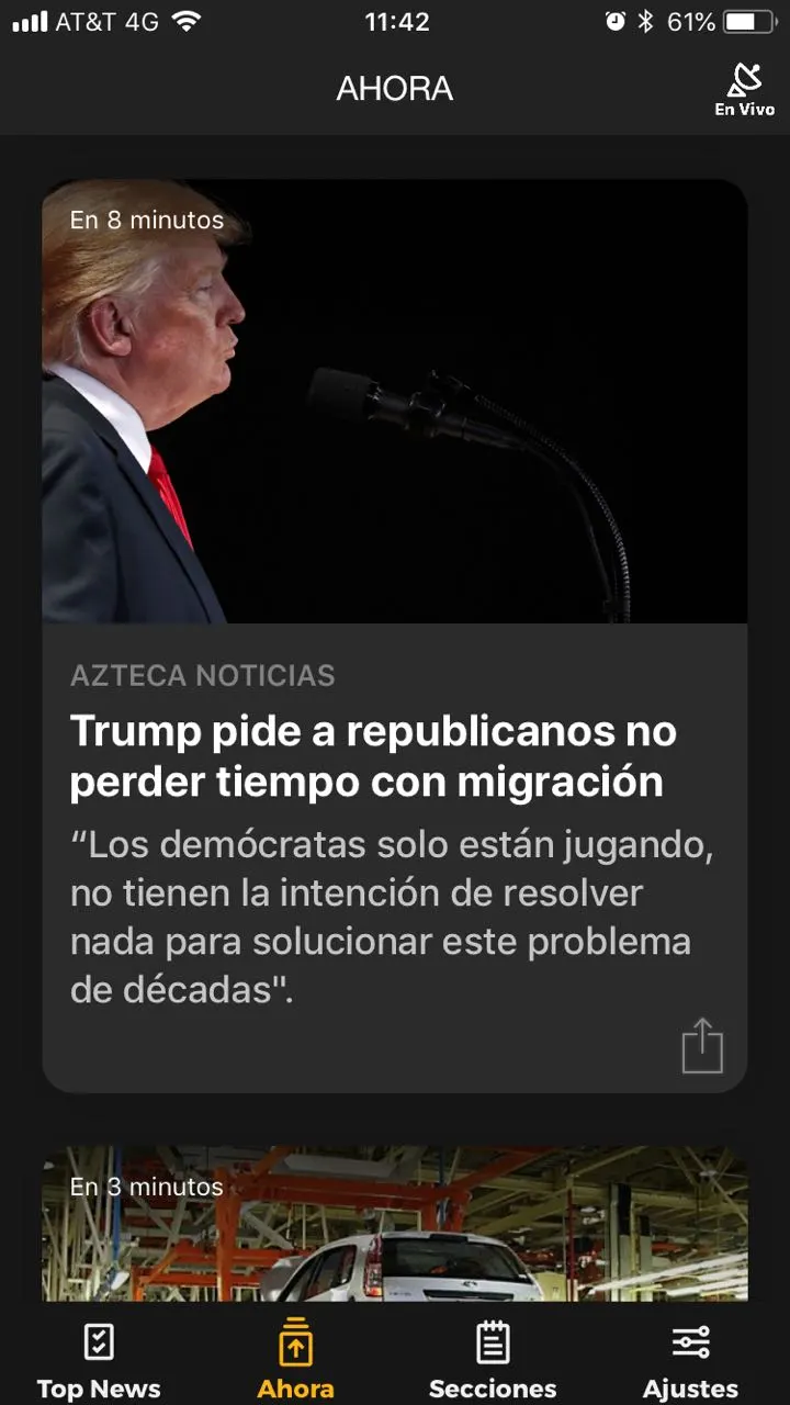 Aplicación Azteca Noticias