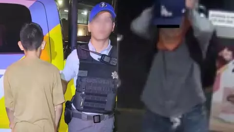 Niño asaltante Monterrey.