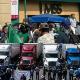 Paro nacional de transportistas, bloqueos de agricultores y marcha del IMSS: fechas y estados afectados
