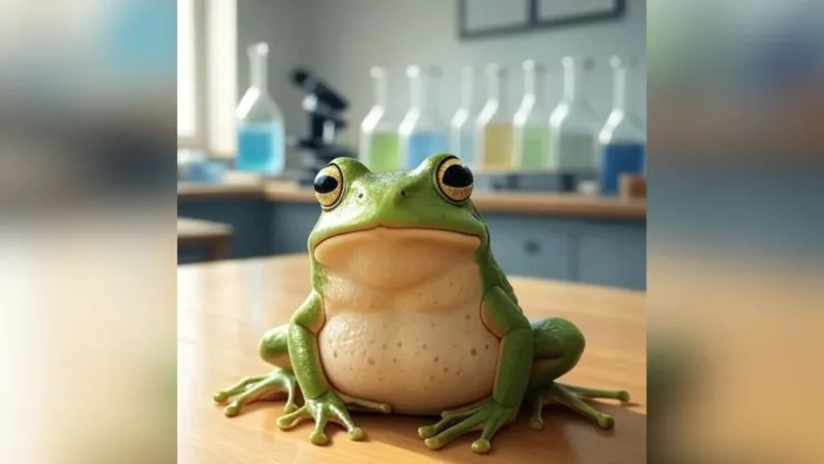 Ranas mexicanas podrían tener la clave para curar infecciones e inflamaciones