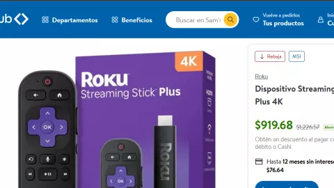 Sam´s Club Oferta Roku