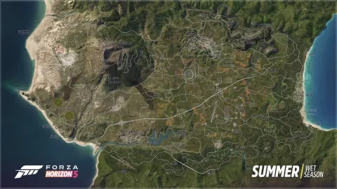 Mapa Forza Horizon 5