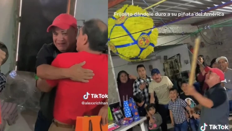 Hombre festeja su primer cumpleaños a los 51 años.
