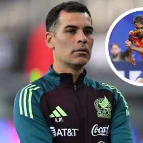 Rafa Márquez dirigió a Lamine Yamal