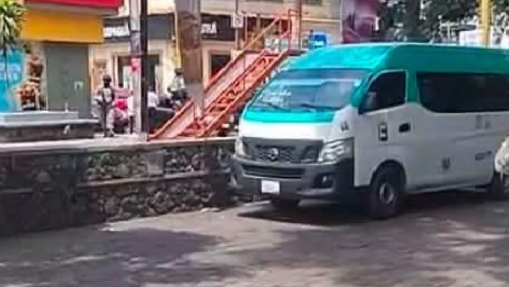 Chofer ruta 13 Oaxtepec