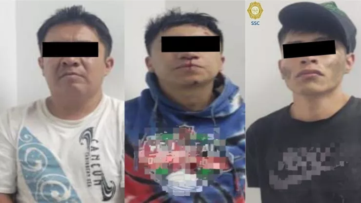Tres personas detenidas por robo a casa en alcaldía Iztacalco