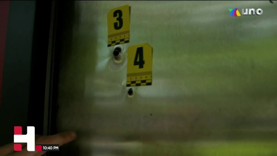 Minutos de terror durante enfrentamiento entre atacantes y escoltas