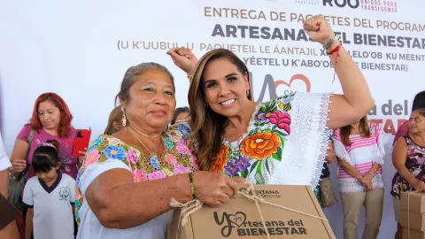 Programa Artesanas del Bienestar en Benito Juárez