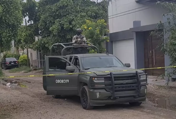 Aseguran domicilio en Miguel de la Madrid, Culiacán