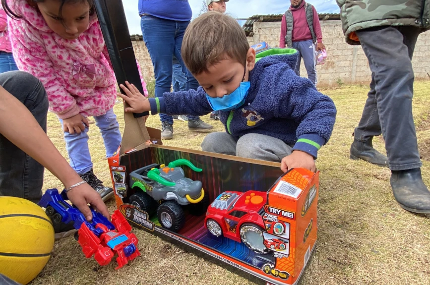 El Juguetón Azteca llegó a Tlaxcala. Un lugar en donde las sonrisas iluminaron toda la región.