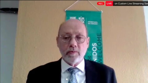 El secretario de turismo explica consecuencias de COVID en CDMX