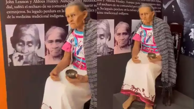 Se mueve figura de María Sabina