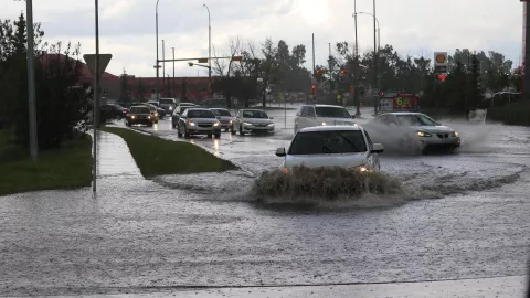 Inundaciones en San Pedro Tlaquepaque llegan el metro de altura dónde ocurrió