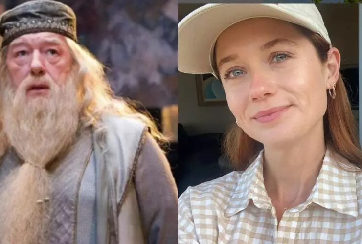 Murió Dumbledore, pero nació bebé de Bonnie Wright, quien interpretó a Ginny