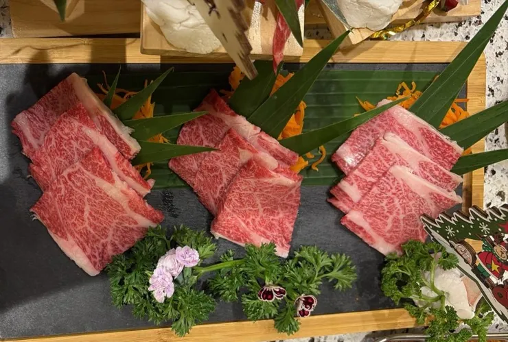 La carne wagyu es un básico de la Navidad por su forma de cocinarse