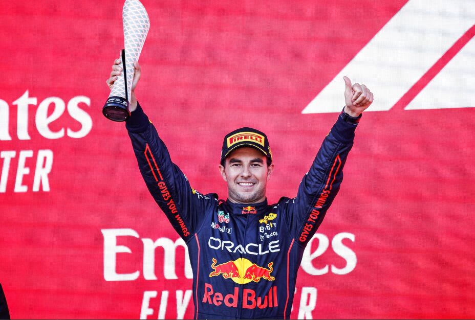 Sergio Checo Pérez podio Gran Premio Bélgica Fórmula 1 resultado