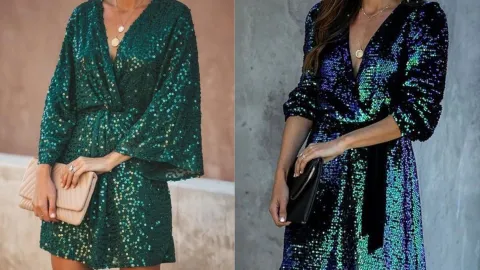 11 modelos de vestidos que puedes usar en Navidad o Año Nuevo: son sencillos, pero elegantes