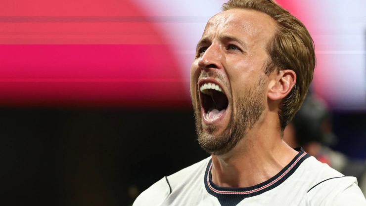 Harry Kane celebra el pase de Inglaterra a los octavos de final del Mundial 2026.