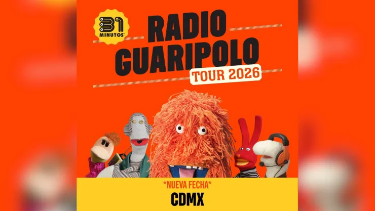 Nueva fecha de 31 Minutos en CDMX