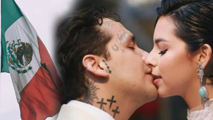 Christian Nodal y Ángela Aguilar